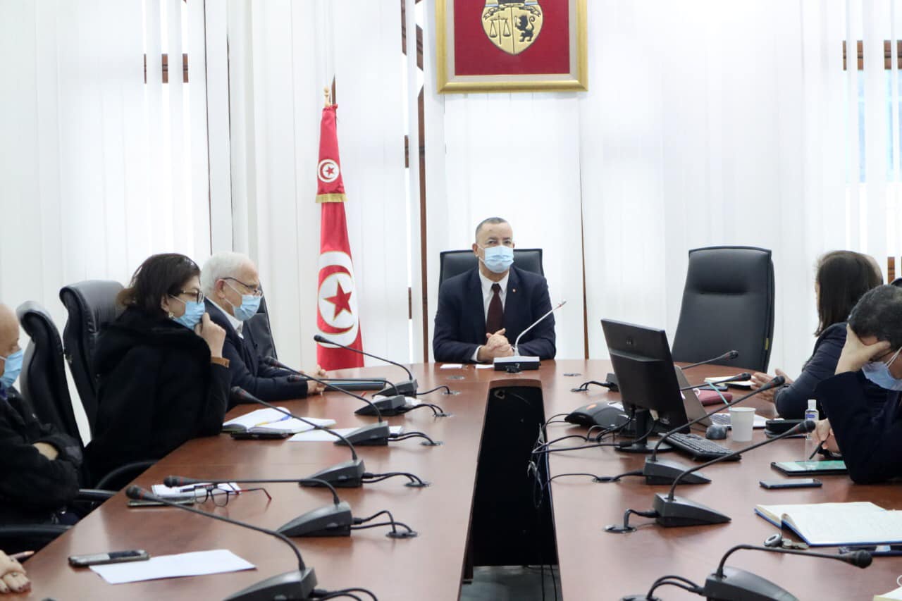  الإجتماع الدّوري لمتابعة تطوّرات الوضع الوبائي لجائحة كوفيد-19 